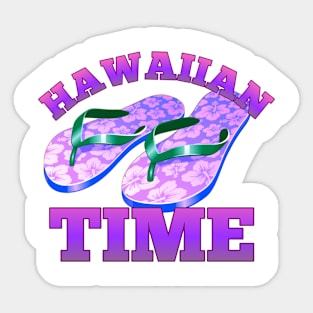 Hawaiian t-shirt designs Sticker